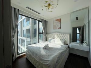 Hommit Masteri Tòa C - Căn hộ 2 phòng ngủ view Aeon, Netflix