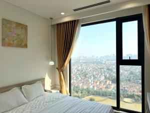 Hommit Masteri Tòa D - Căn hộ 3 phòng ngủ view hồ, máy chiếu