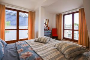 Apartament z 2 sypialniami - Róża Wiatrów - Promenada - Parking - Apartamenty Bryza
