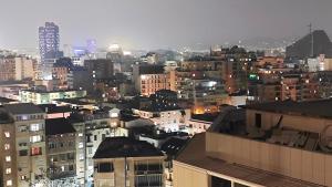 Quiet central 1-bedroom new building with view