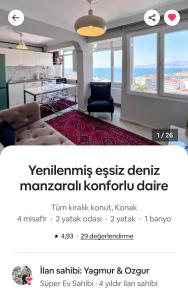 Renovated comfy apartment with unique sea view