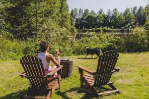 Richecourt - Parcel Tiny House - Tiny House 2 vue lac en Picardie MAE-3503