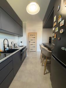 Zablocie - 2 bedrooms, living room, 2 balconies, view of the Vistula River