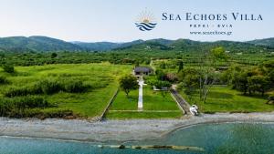 Sea Echoes Villa on the beach, Pefki, Evia