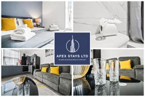 King Bed Apartment Near Lloyds, Piece Hall, Train Station And Hospital