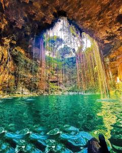 Bungalows by Cenote Ik-Kil