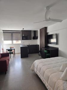 Modern Martiánez Studio for Extended Stays