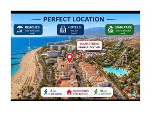 LAS AMERICAS PREMIUM STUDIO - 5 min walk to beach and 10 min walk to SIAM PARK