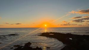 Beautiful oceanfront studio with private parking