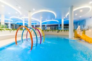 Polanki Aqua Apartament 3-pokojowy -PREMIUM- FAMILY - baseny, wellness i blisko morza Garage & Pool Access