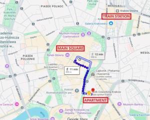 Spacious apartments Sarego Street - AC, calm area, close to Wawel