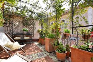 Zevs terrace in Trastevere - Saint Peter view
