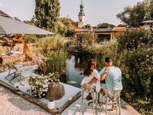 Schäfers - Ihr Wohlfühlort, Ferienwohnungen & Ferienhaus am Naturteich an 2 Seen bei Leipzig