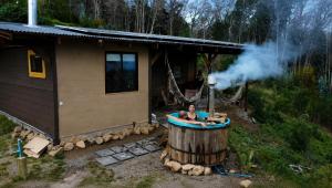 Cabaña con tinaja en Concepción
