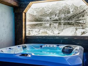 Comfortable mountain-style house with a SPA area