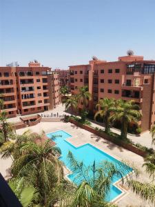 Marrakech appartement babylon vue piscine