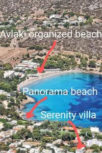 Serenity Villa-Ground floor-Sea view- sea 150m away