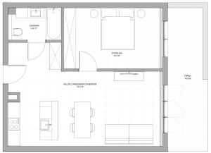 Nowoczesny Apartament nad Morzem z tarasem