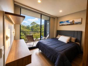 Modern Loft Studios and Rooftop & Country Club Views