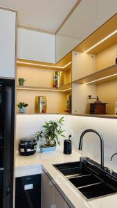 Căn studio Panoma 2 gác lửng độc đáo