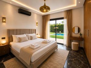 Villa Luxe 4 Suites Piscine chauffée Privée, Hammam, Sauna & Salle de Sport