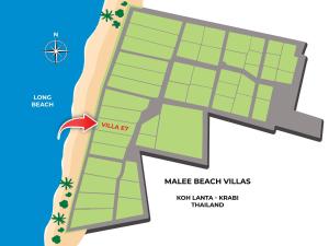 Beachfront! 3 Bedrooms - Malee Beach Villa E7