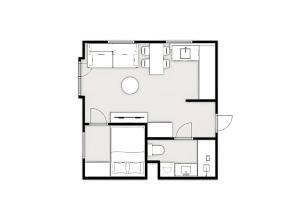 Walnut Apartment with Terrace&Parking Mokotow