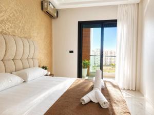 Nouveau Appartement de préstige avec la climatisation & wifi - Résidence OUM EL KHEIR - Meuble completement neuf