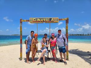 Islas de Guna Yala Camping frente al mar