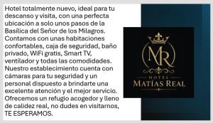 Hotel Matias Real