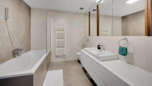 Rooftop with jacuzzi huge terraces parking AC