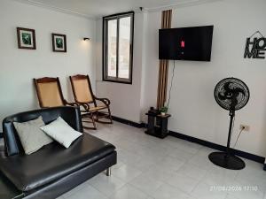Apartamento Edificio Iroka 4C en el Rodadero Frente al Mar con Balcón y Vista 3 Habitaciones