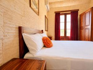 Two Connected Farmhouses in Gharb Gozo with 2 Private Pools Rooftops and BBQ Sleeps 16