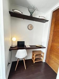 Metro UC and Lastarria Ideal location