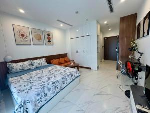 Căn Studio toà BE6 nội thất cao cấp view hồ bơi