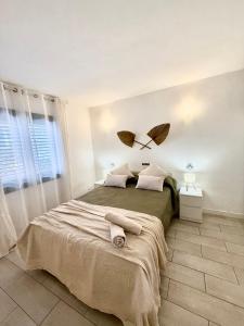 Cozy apartment in centric area at caleta de fuste with Air Conditioner