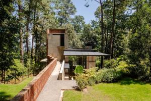 Casa entre los árboles con jacuzzi en Cerro Gordo