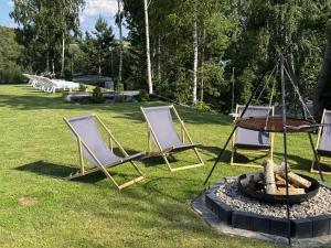 Perła Marchowo - dom przy jeziorze, balia i sauna na wyłączność