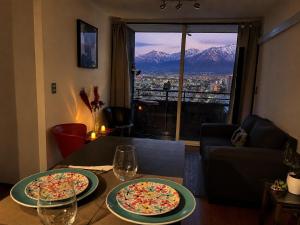 SkyView Santiago free Parking 2Bedrooms 2Bathrooms