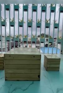 Om Heights Hostel For Males only includes free Lunch and Dinner