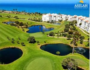 Bel Appt Climatisé avec Balcon, Ascenseur & Piscines Asilah Marina Golf