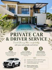 AURA STAY-Luxury Private Pool Villa walk to Kad Farang