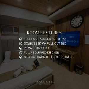 New Japandi Studio in Capital Town with Free Pool Access