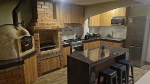 Terrace-style apartment steps from Huaraz main square