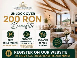 Albert Authentic Suites Brasov - Tampa View - Special Swimming Pool & Spa Rates
