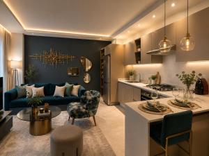 Casablanca Pearl Luxury Apartment in Anfa Near the Beach Complimentary Traditional Moroccan Welcome Breakfast