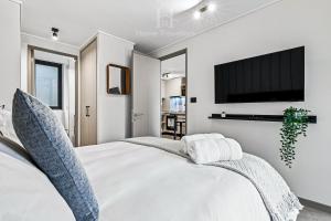 HT Cozy Air-Conditioned Apartment in Ñuñoa for 3 People