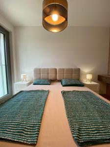 New air conditioned apartment, private parking