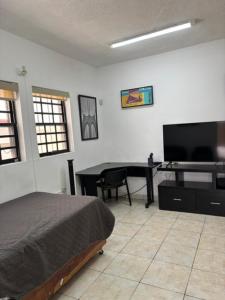 Loft 0 with 2 beds near Fundidora and Cintermex