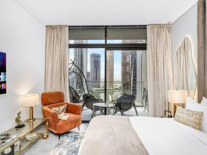 Stylish Luxury Canal View Studio, Business Bay